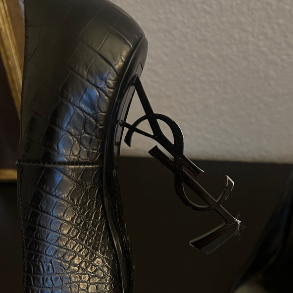 Ysl croc embossed Opyum heels - Picture 4 of 5